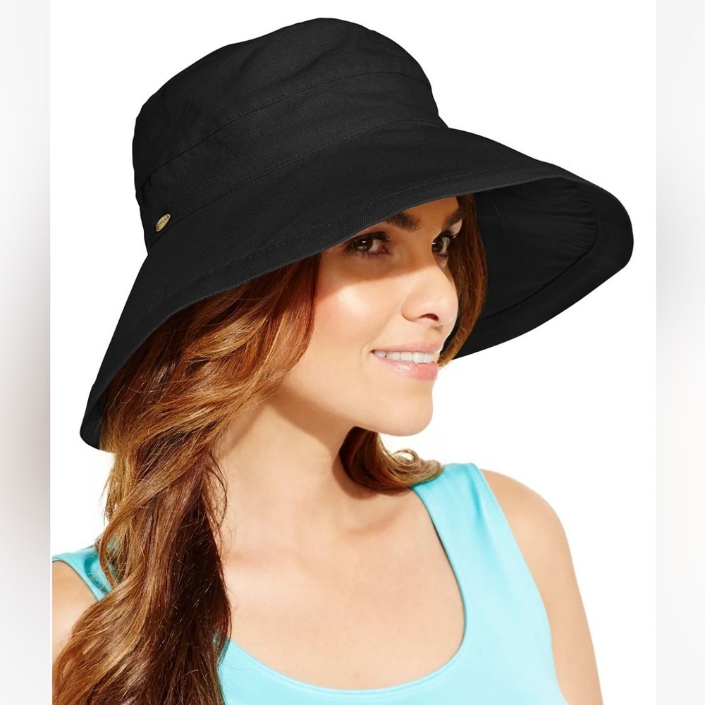 Scala Collection Women's Adjustable Cotton Sun Hat READ FULL DESCRIPTION. - Picture 4 of 8